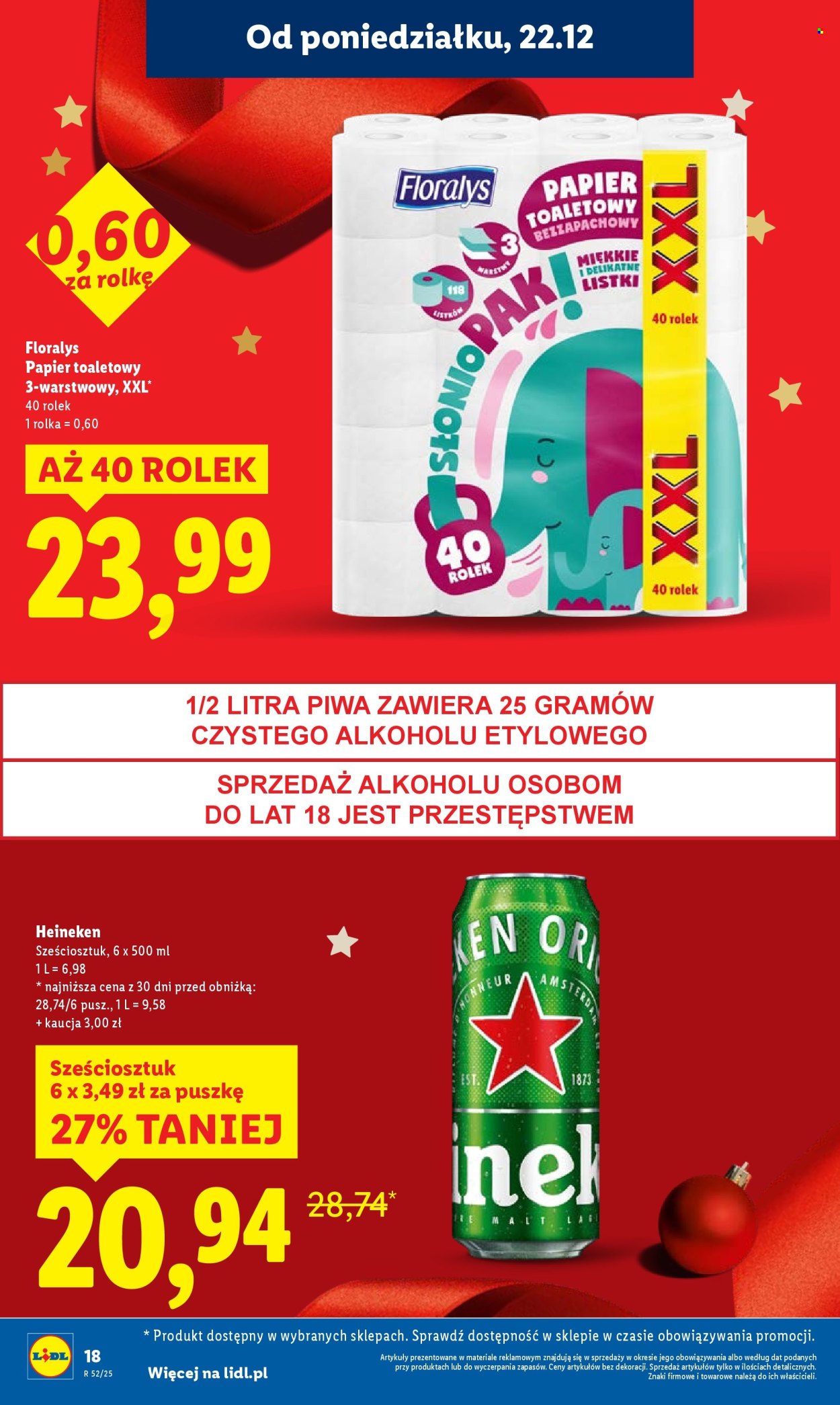 Gazetka Lidl - 22.12.2025 - 23.12.2025. Strona 18