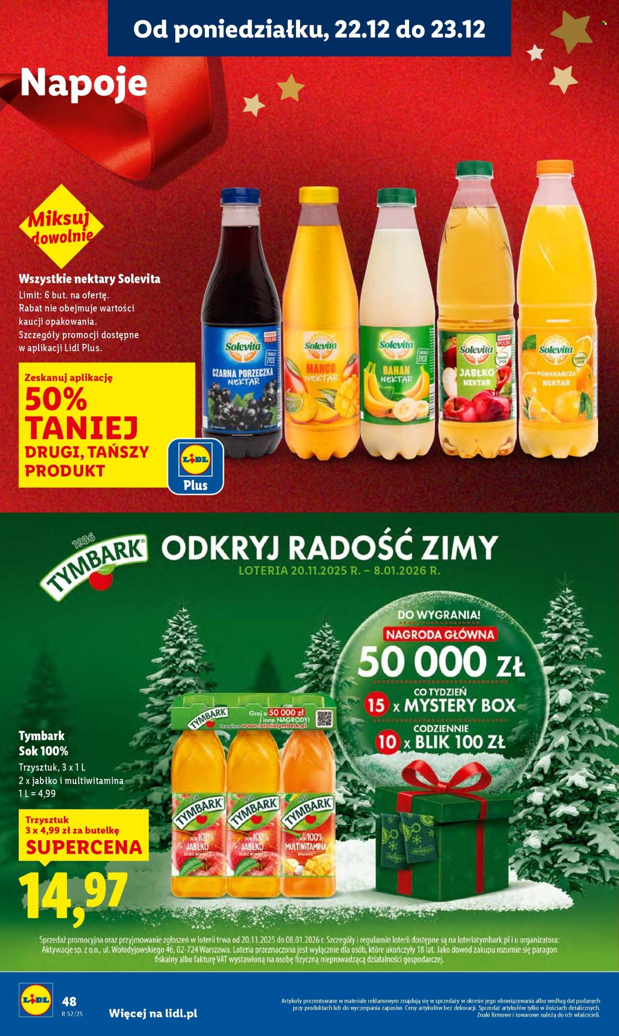 Gazetka Lidl - 22.12.2025 - 23.12.2025. Strona 50