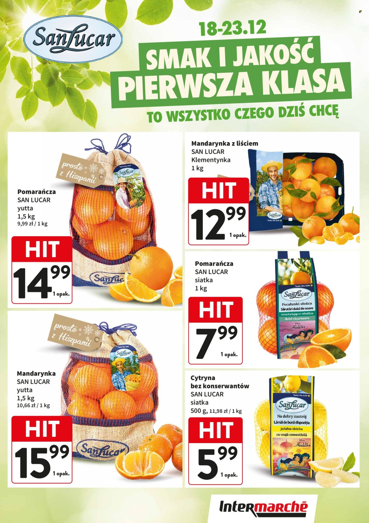 Gazetka Intermarché - 18.12.2025 - 23.12.2025. Strona 1