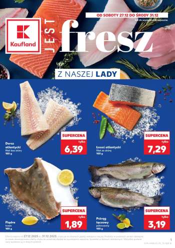 Gazetka Kaufland - 27.12.2025 - 31.12.2025.