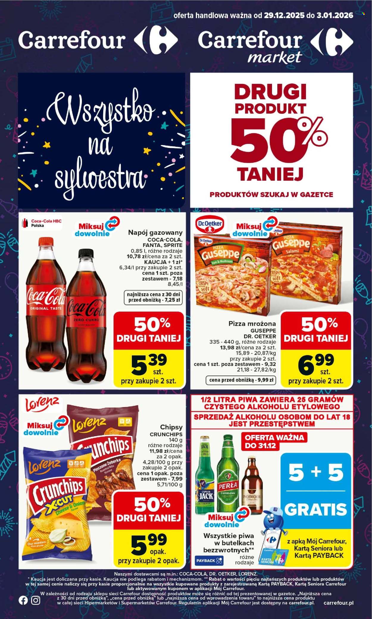Gazetka Carrefour - 29.12.2025 - 3.01.2026. Strona 1