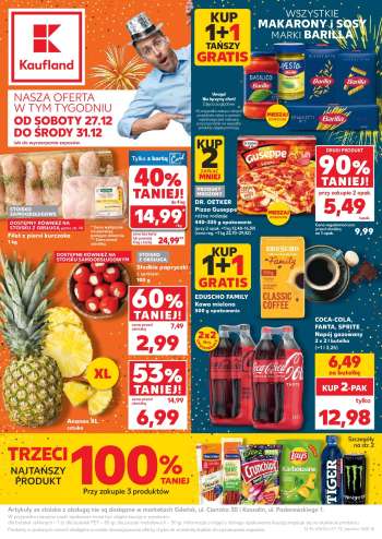 Gazetka Kaufland - 27.12.2025 - 31.12.2025.