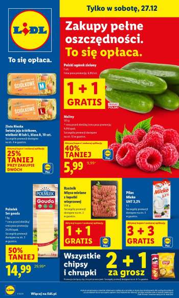 Gazetka Lidl - 27.12.2025 - 27.12.2025.
