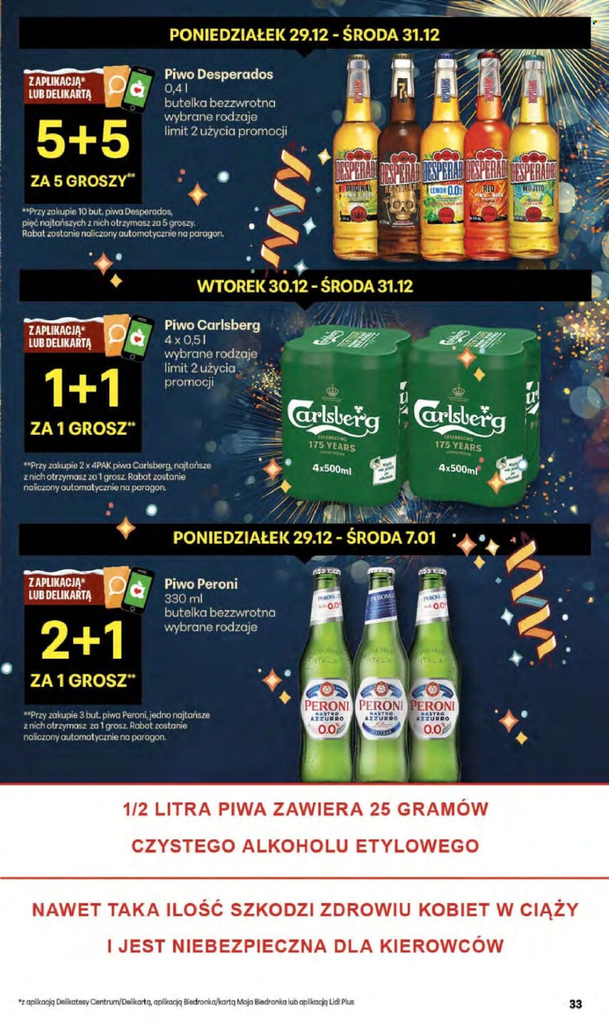 Gazetka Delikatesy Centrum - 29.12.2025 - 7.01.2026. Strona 33