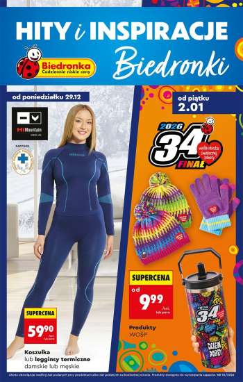 Gazetka Biedronka - 29.12.2025 - 14.01.2026.