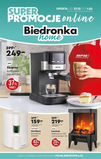 Gazetka Biedronka - 27.12.2025 - 1.02.2026.