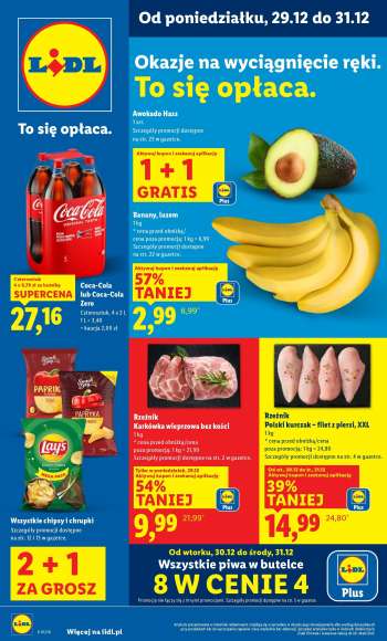 Gazetka Lidl - 29.12.2025 - 31.12.2025.