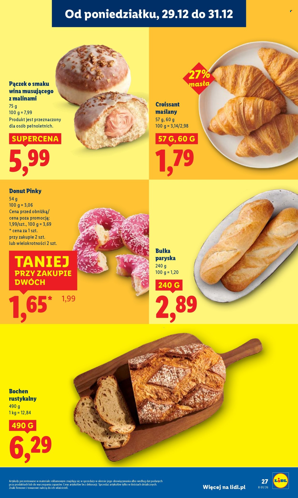 Gazetka Lidl - 29.12.2025 - 31.12.2025. Strona 27
