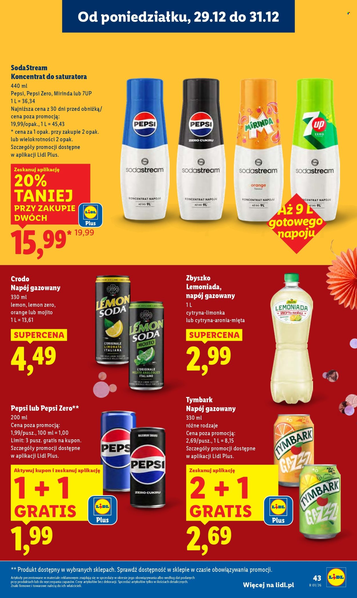 Gazetka Lidl - 29.12.2025 - 31.12.2025. Strona 43
