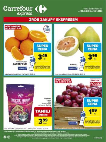 Gazetka Carrefour Express - 30.12.2025 - 5.01.2026.