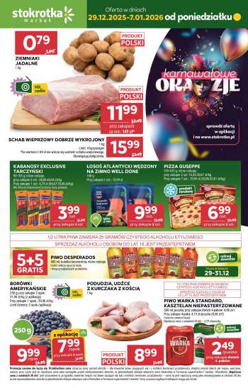 Gazetka Stokrotka Market - 29.12.2025 - 7.01.2026.
