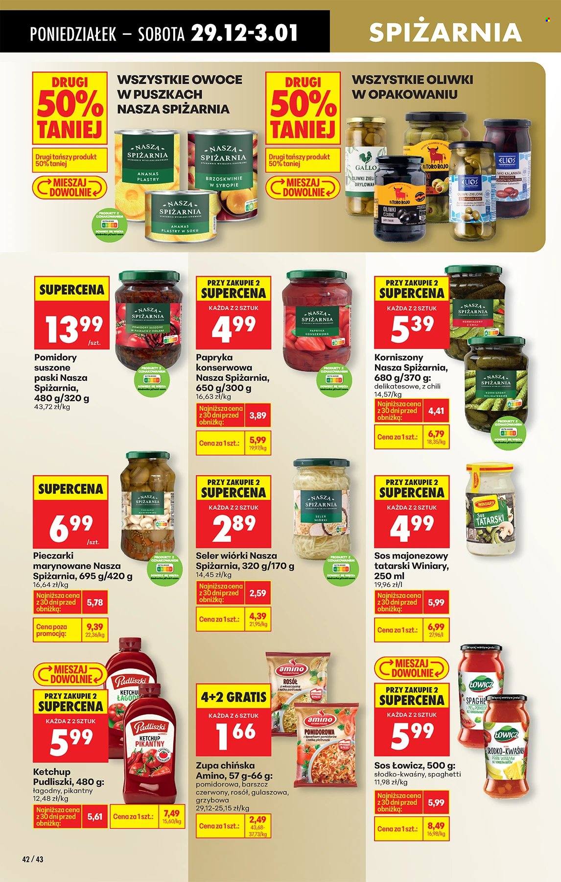 Gazetka Biedronka - 29.12.2025 - 3.01.2026. Strona 42