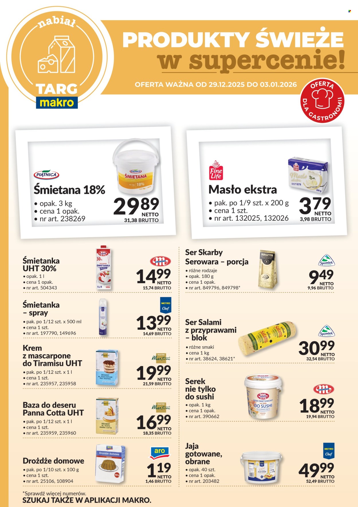 Gazetka Makro - 29.12.2025 - 3.01.2026. Strona 3