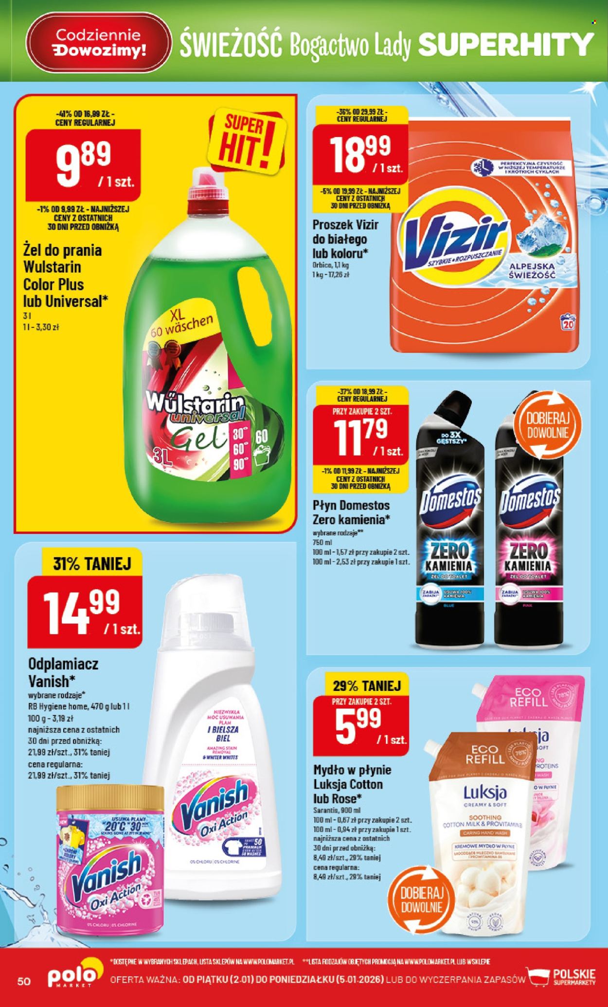 Gazetka Polomarket - 2.01.2026 - 5.01.2026. Strona 50