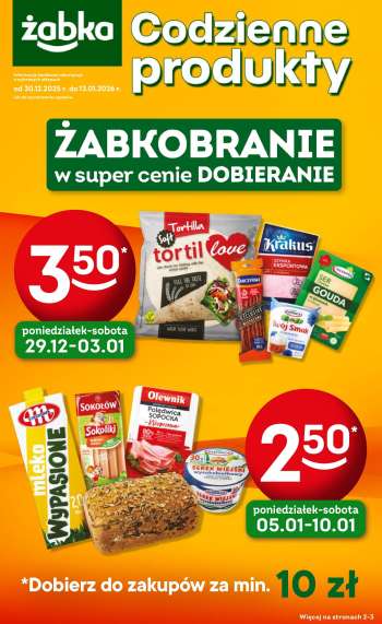 Gazetka Żabka - 30.12.2025 - 13.01.2026.