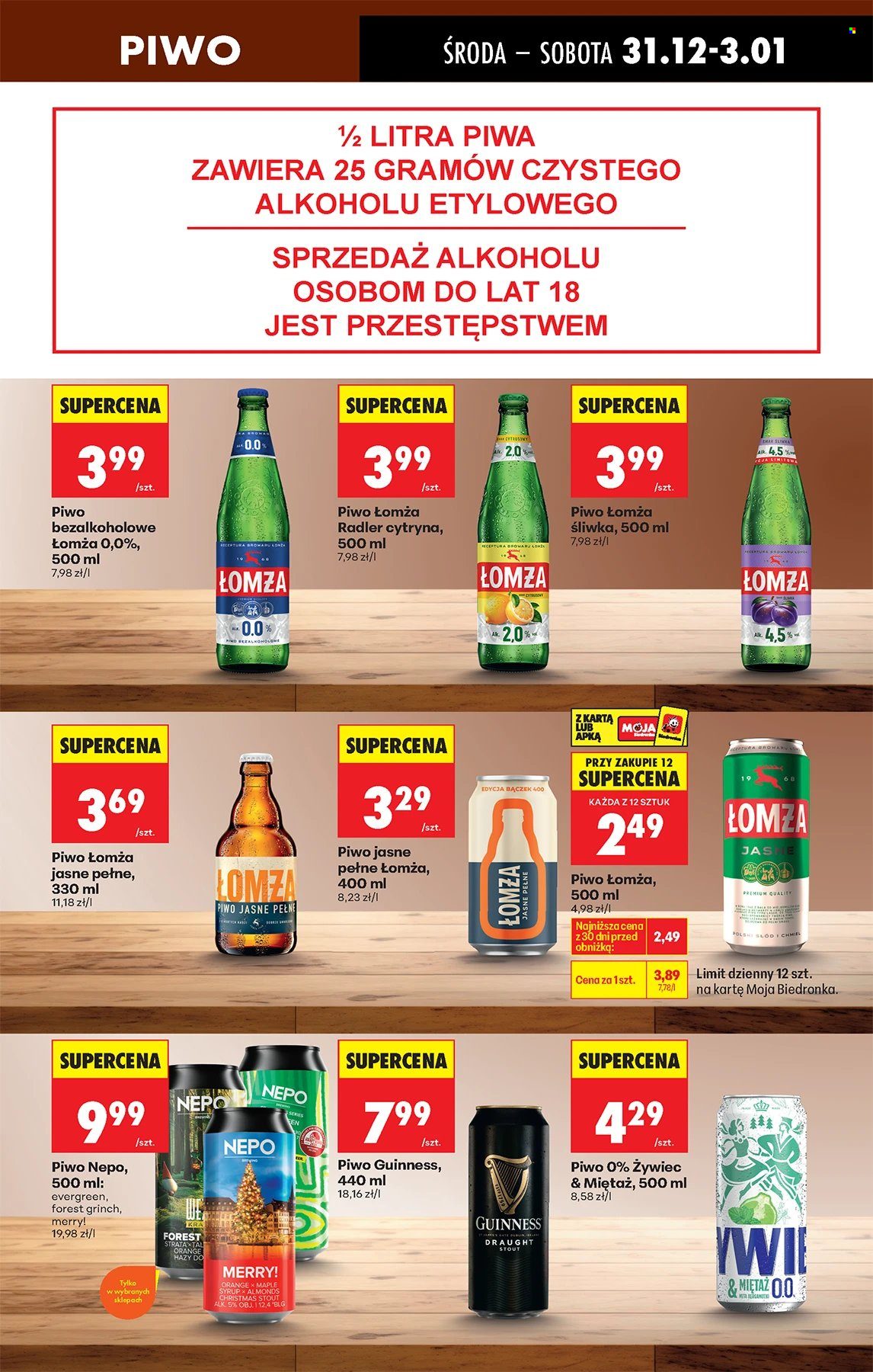 Gazetka Biedronka - 31.12.2025 - 6.01.2026. Strona 55
