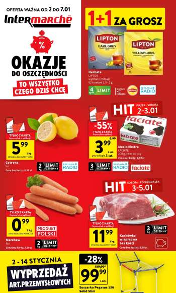 Gazetka Intermarché - 2.01.2026 - 7.01.2026.