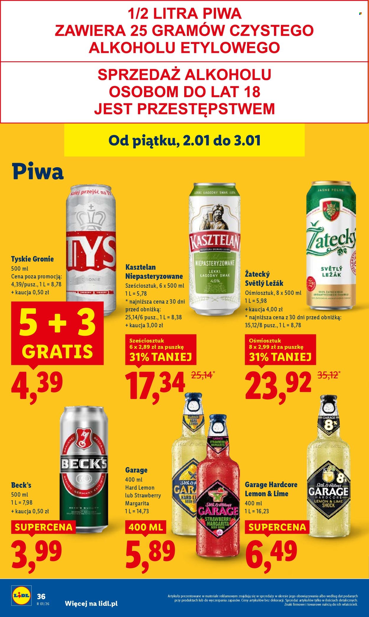 Gazetka Lidl - 2.01.2026 - 3.01.2026. Strona 38