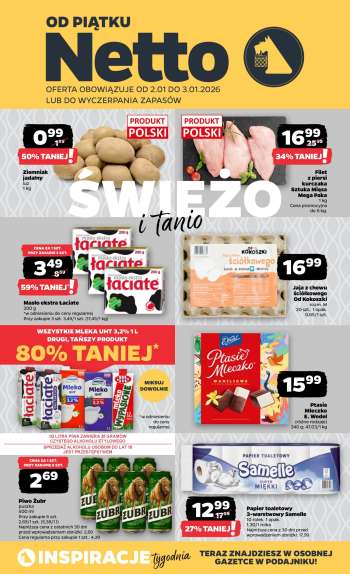 Gazetka Netto - 2.01.2026 - 3.01.2026.