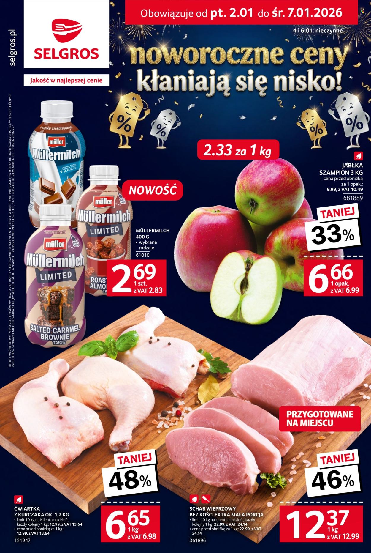 Gazetka Selgros - 2.01.2026 - 7.01.2026. Strona 1