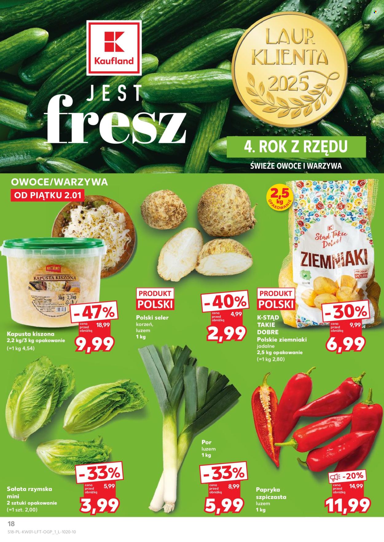 Gazetka Kaufland - 2.01.2026 - 7.01.2026. Strona 18