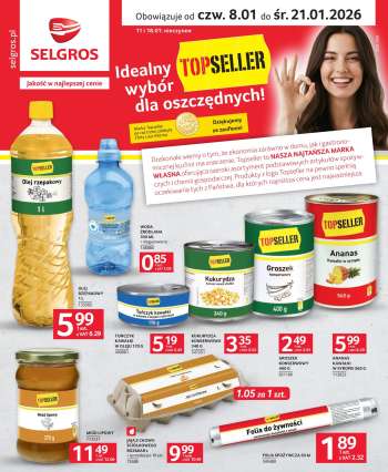Gazetka Selgros - 8.01.2026 - 21.01.2026.