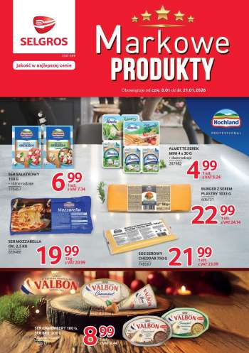 Gazetka Selgros - 8.01.2026 - 21.01.2026.