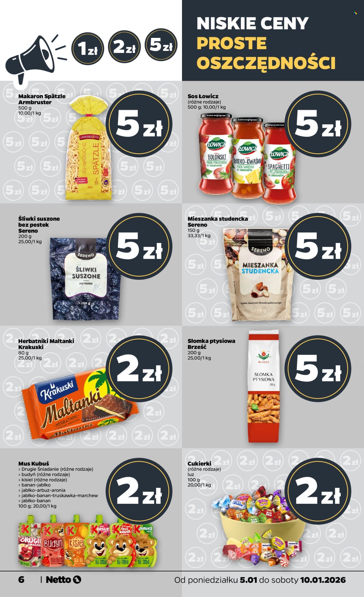 Gazetka Netto - 5.01.2026 - 10.01.2026. Strona 6
