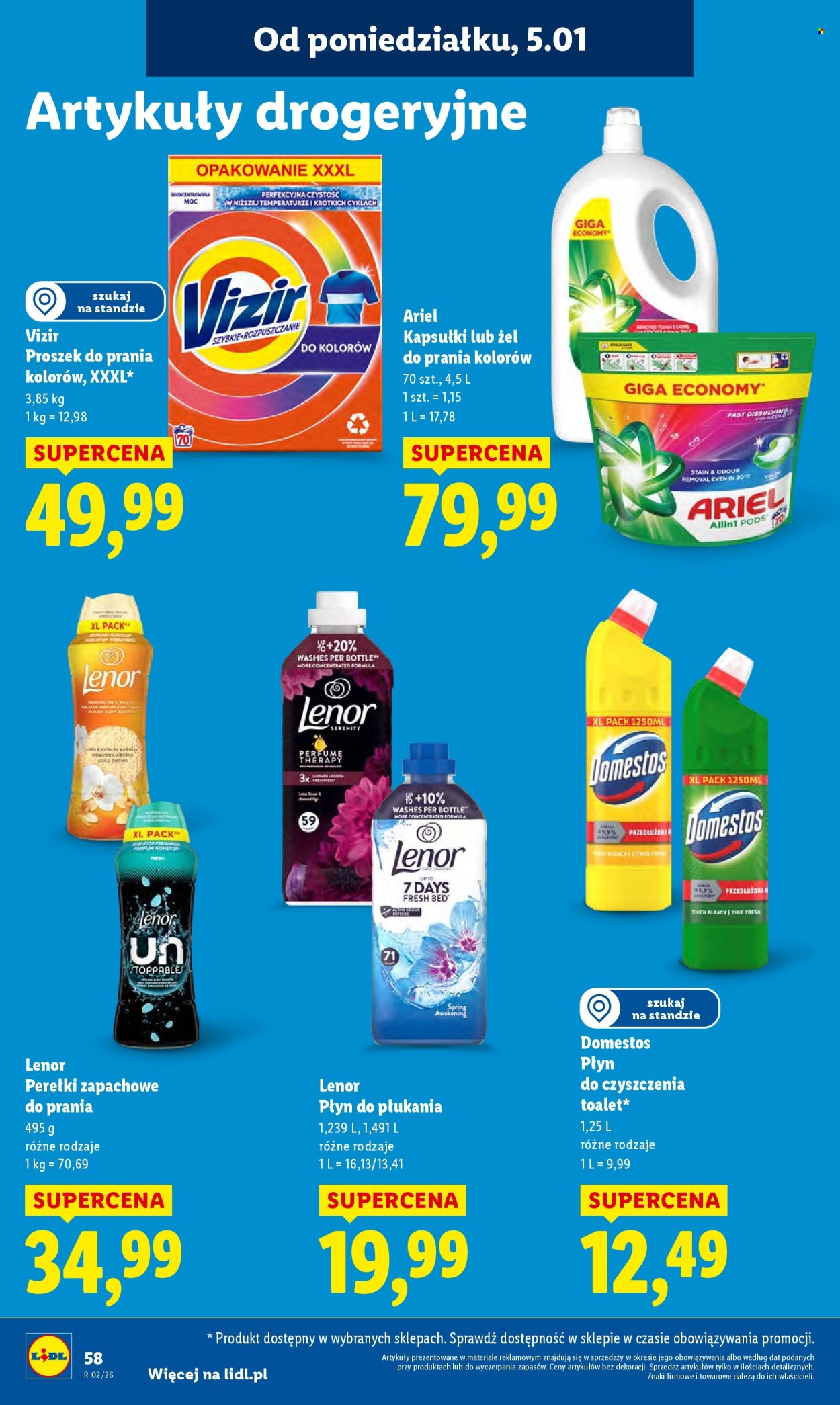 Gazetka Lidl - 5.01.2026 - 7.01.2026. Strona 60