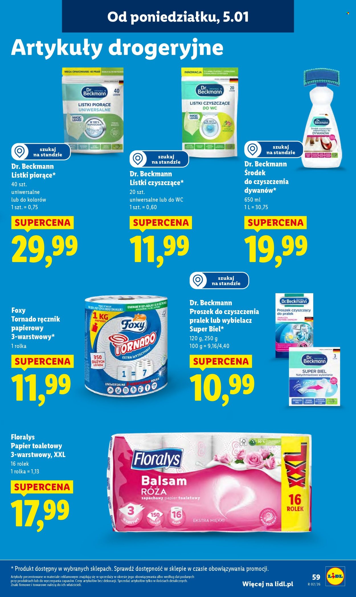 Gazetka Lidl - 5.01.2026 - 7.01.2026. Strona 61