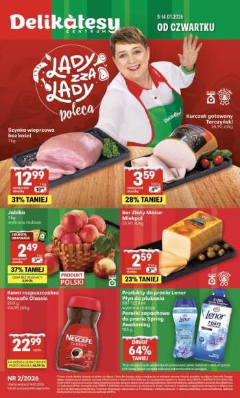 Gazetka Delikatesy Centrum - 8.01.2026 - 14.01.2026.