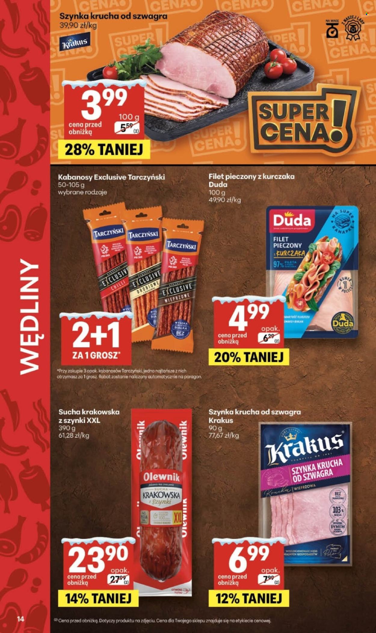 Gazetka Delikatesy Centrum - 8.01.2026 - 14.01.2026. Strona 14