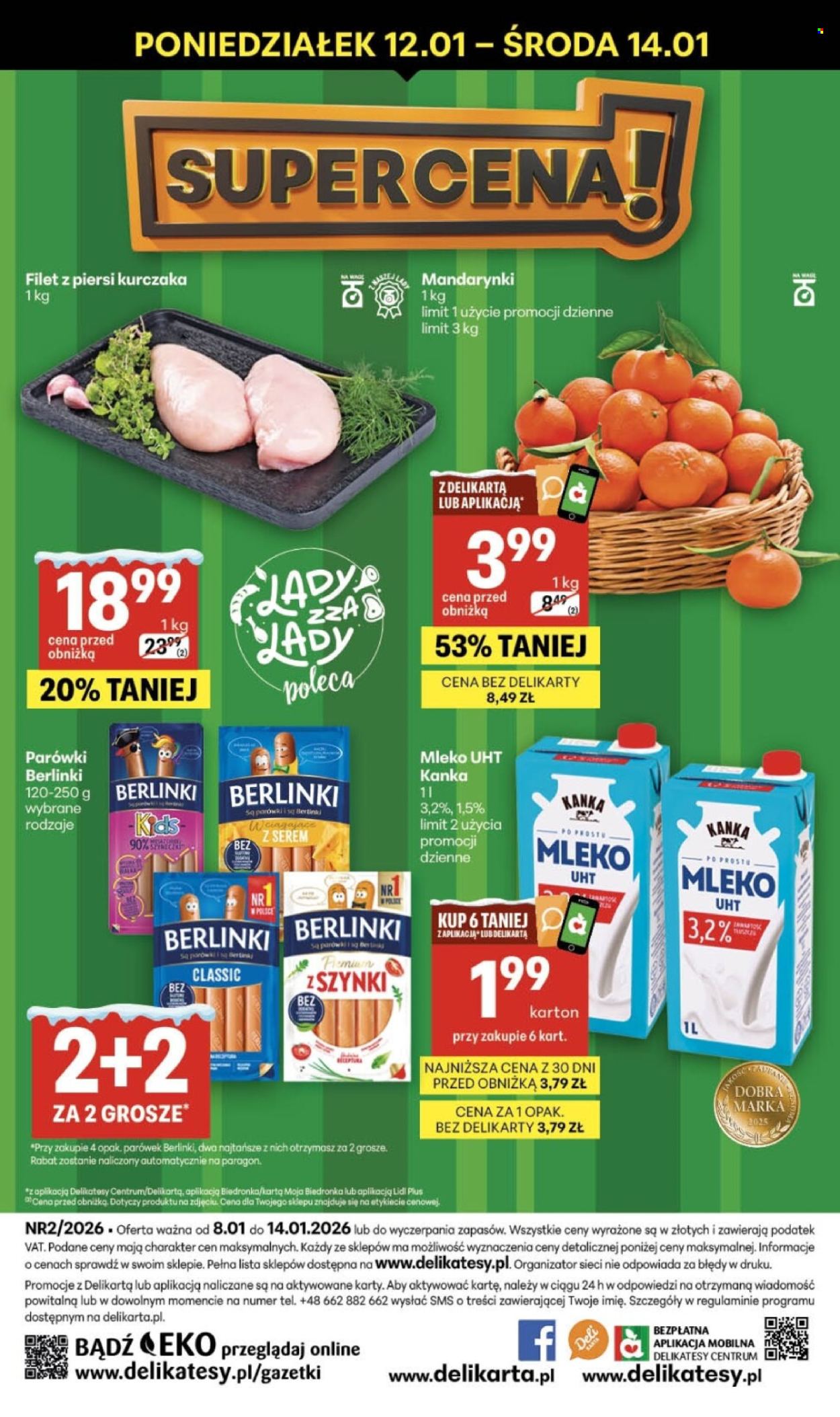 Gazetka Delikatesy Centrum - 8.01.2026 - 14.01.2026. Strona 40