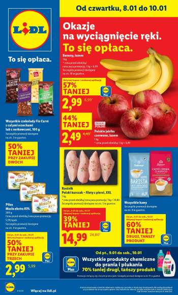 Gazetka Lidl - 8.01.2026 - 10.01.2026.