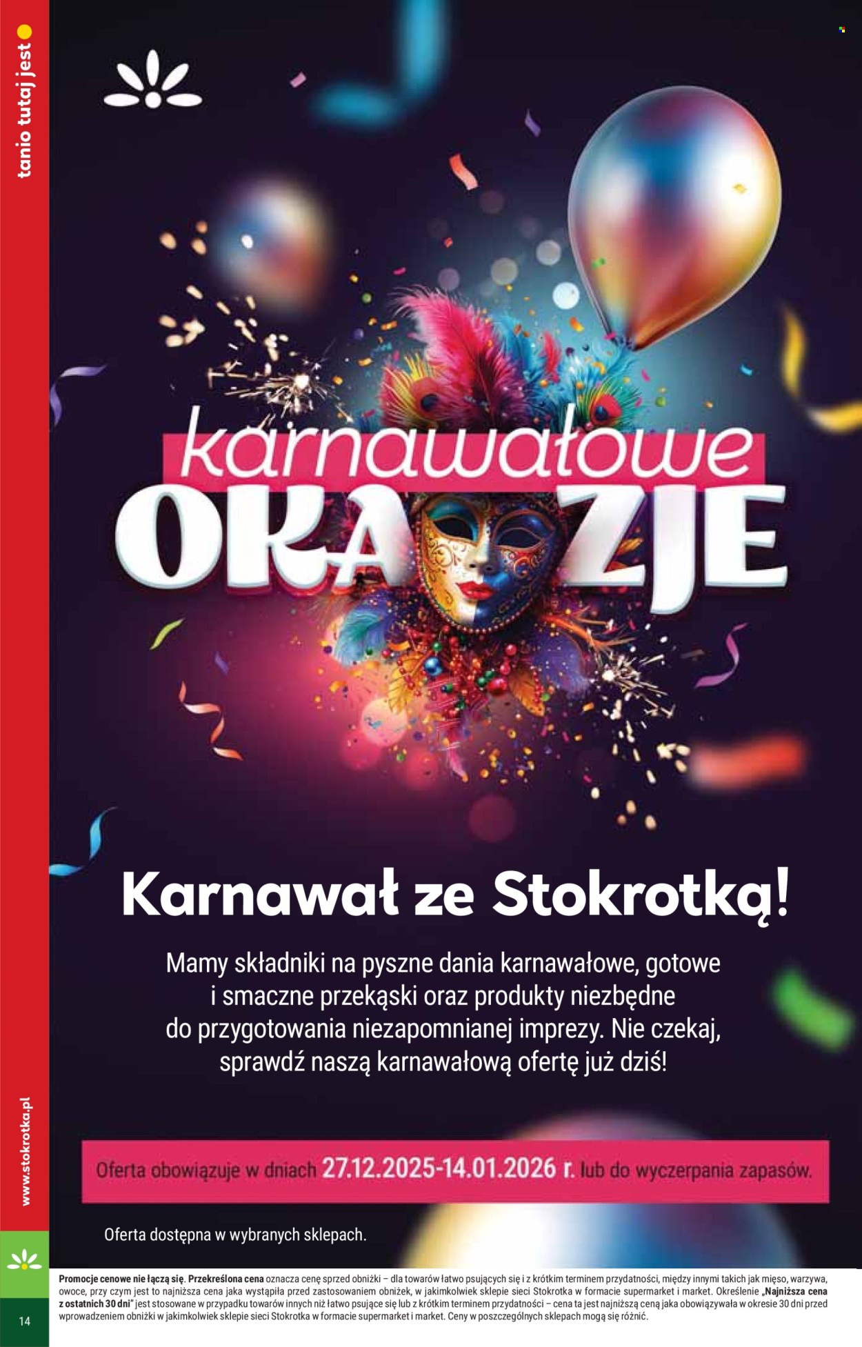 Gazetka Stokrotka Supermarket - 8.01.2026 - 14.01.2026. Strona 16