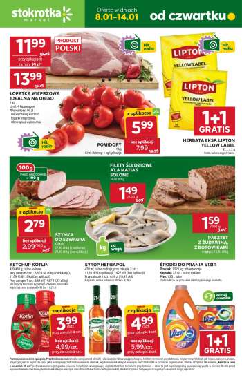 Gazetka Stokrotka Market - 8.01.2026 - 14.01.2026.
