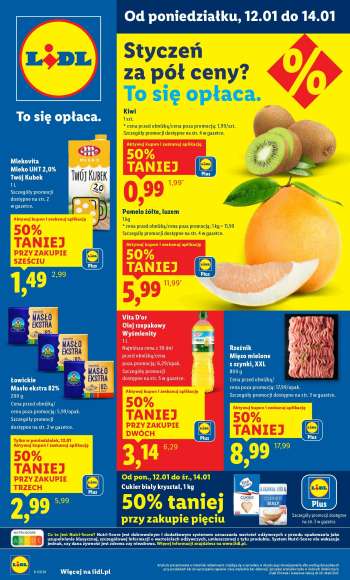 Gazetka Lidl - 12.01.2026 - 14.01.2026.