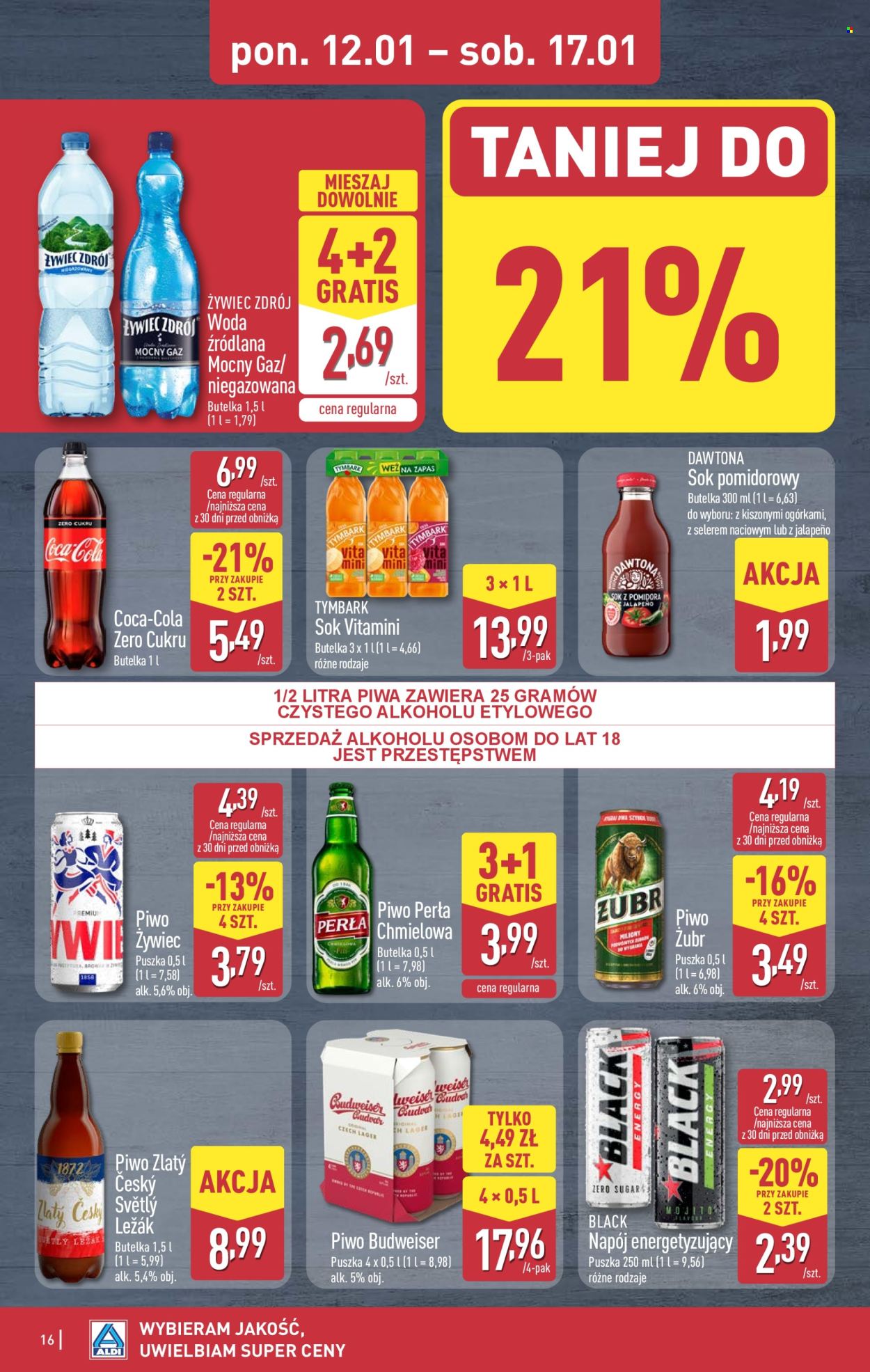 Gazetka ALDI - 12.01.2026 - 17.01.2026. Strona 16