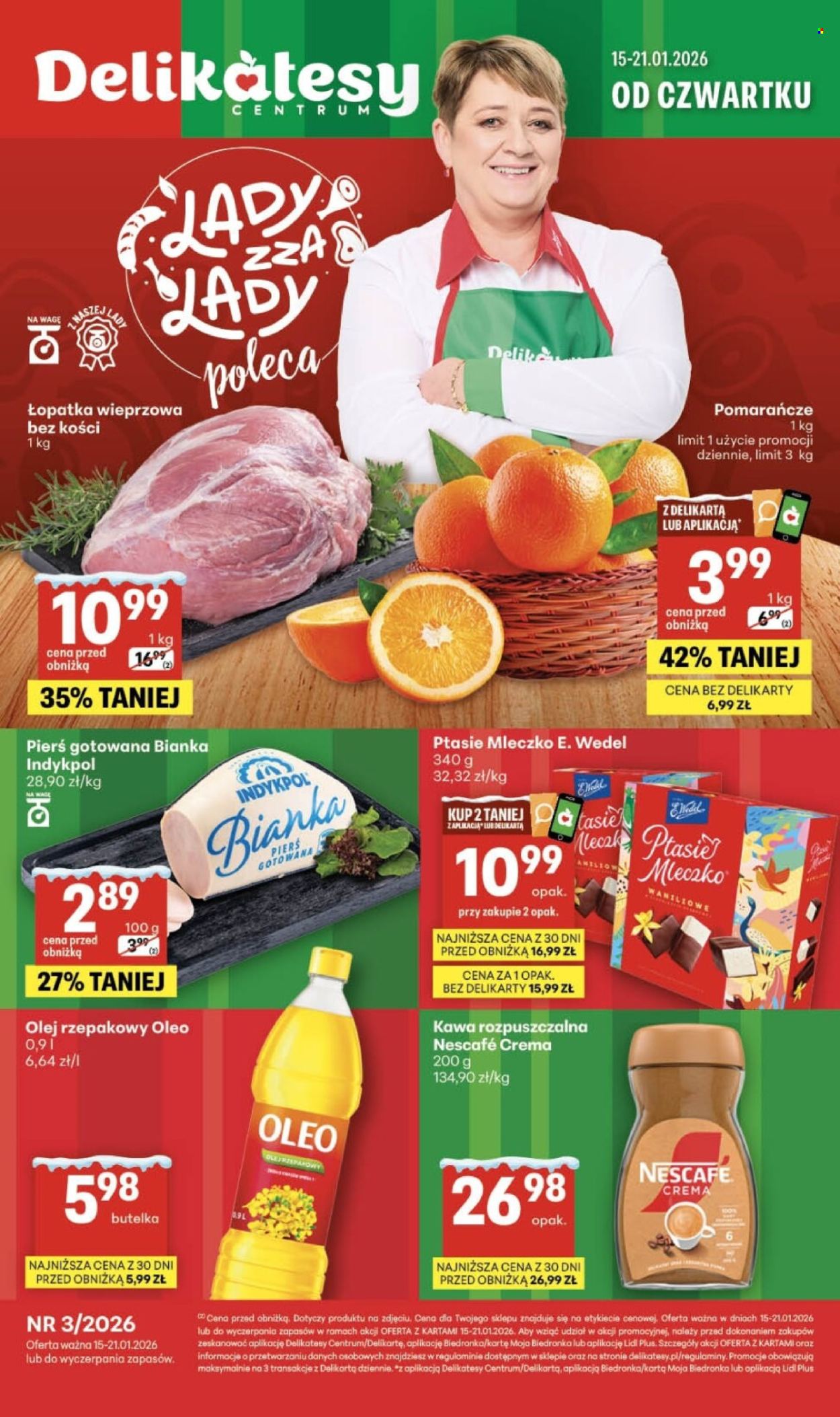 Gazetka Delikatesy Centrum - 15.01.2026 - 21.01.2026. Strona 1