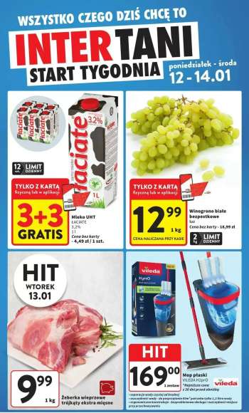 Gazetka Intermarché - 12.01.2026 - 14.01.2026.