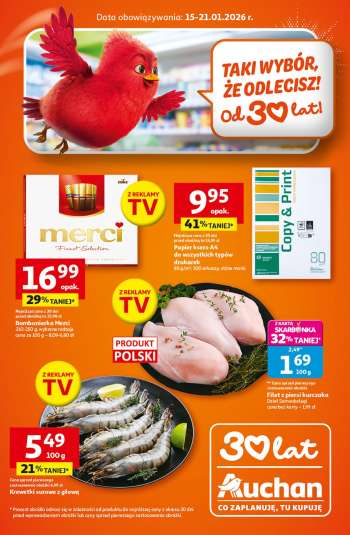 Gazetka Auchan - 13.01.2026 - 13.01.2026.