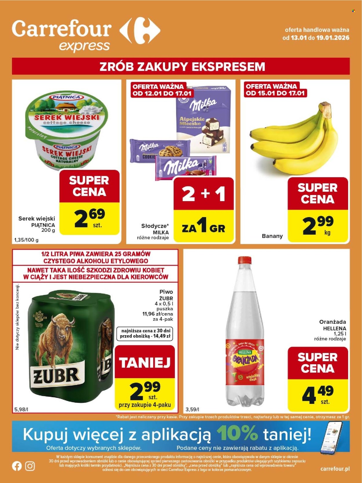 Gazetka Carrefour Express - 13.01.2026 - 19.01.2026. Strona 1