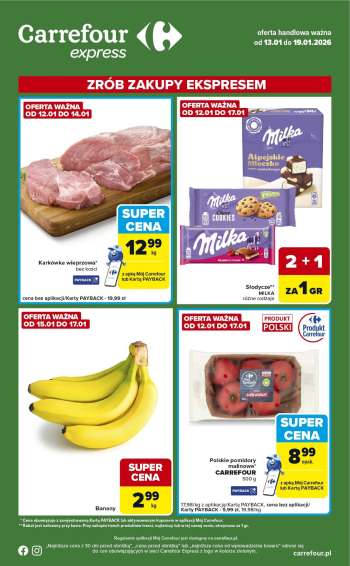 Gazetka Carrefour Express - 13.01.2026 - 19.01.2026.