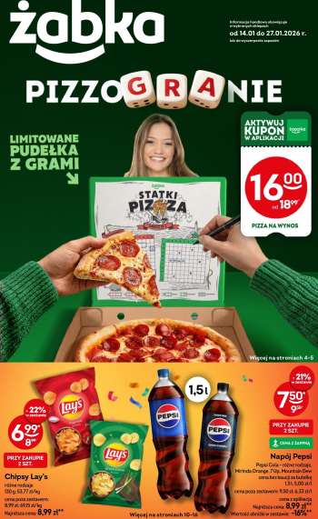 Gazetka Żabka - 14.01.2026 - 27.01.2026.