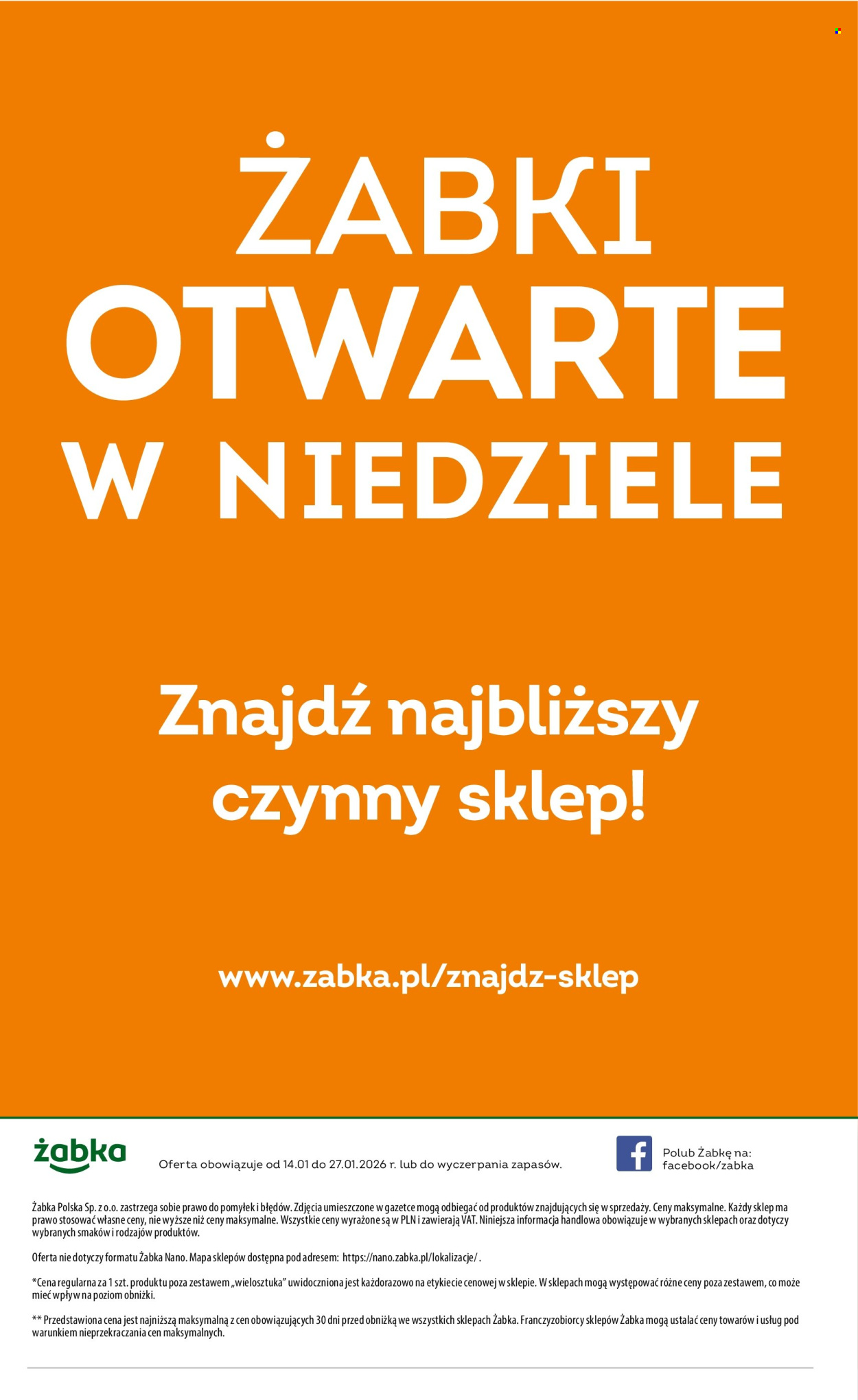 Gazetka Żabka - 14.01.2026 - 27.01.2026. Strona 16
