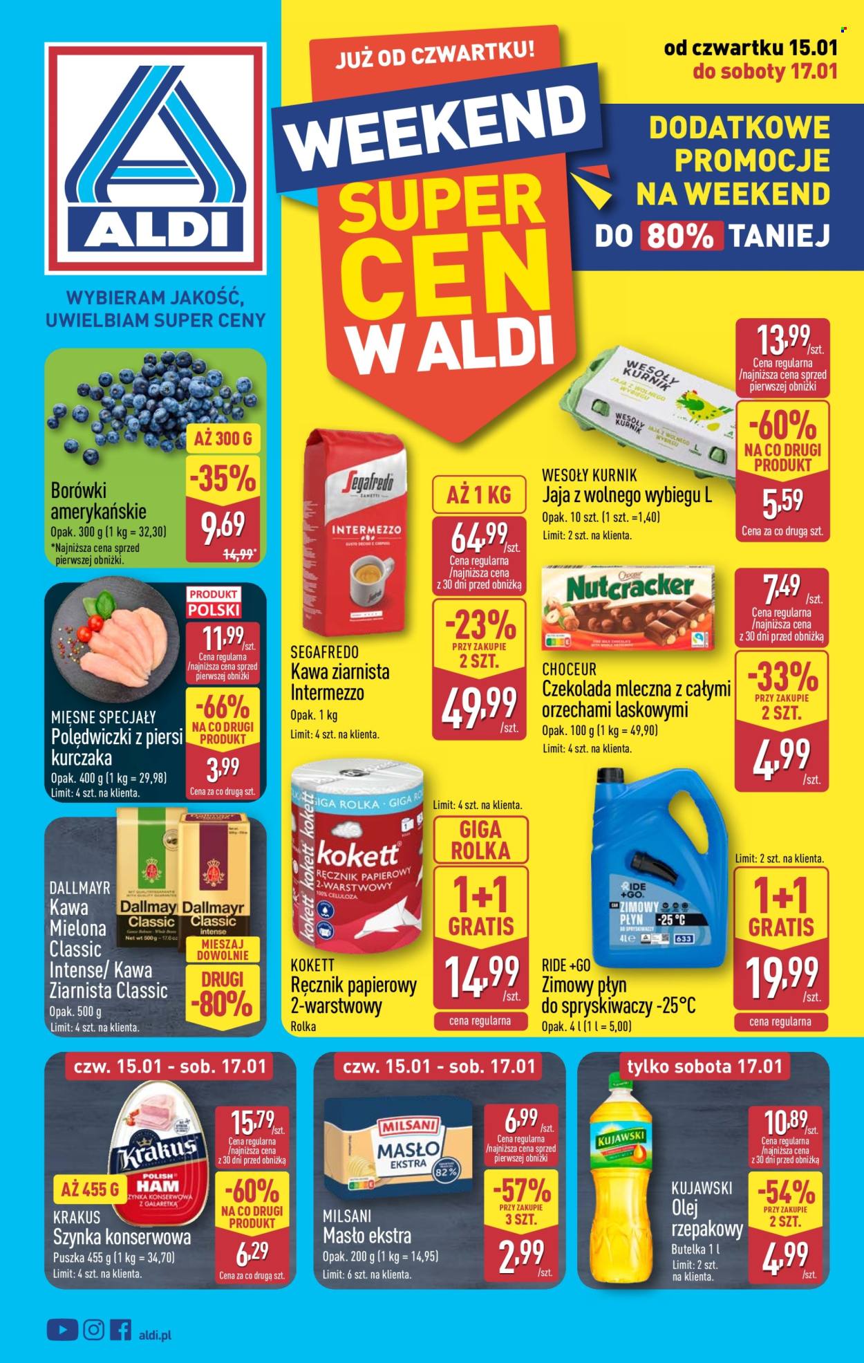 Gazetka ALDI - 15.01.2026 - 17.01.2026. Strona 1