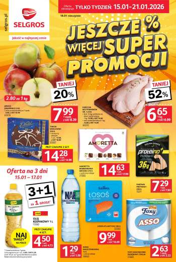 Gazetka Selgros - 15.01.2026 - 21.01.2026.