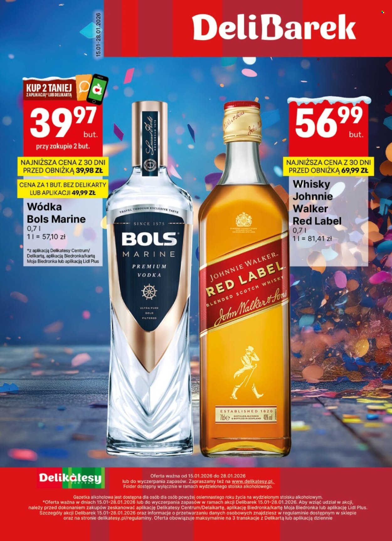 Gazetka Delikatesy Centrum - 15.01.2026 - 28.01.2026. Strona 1