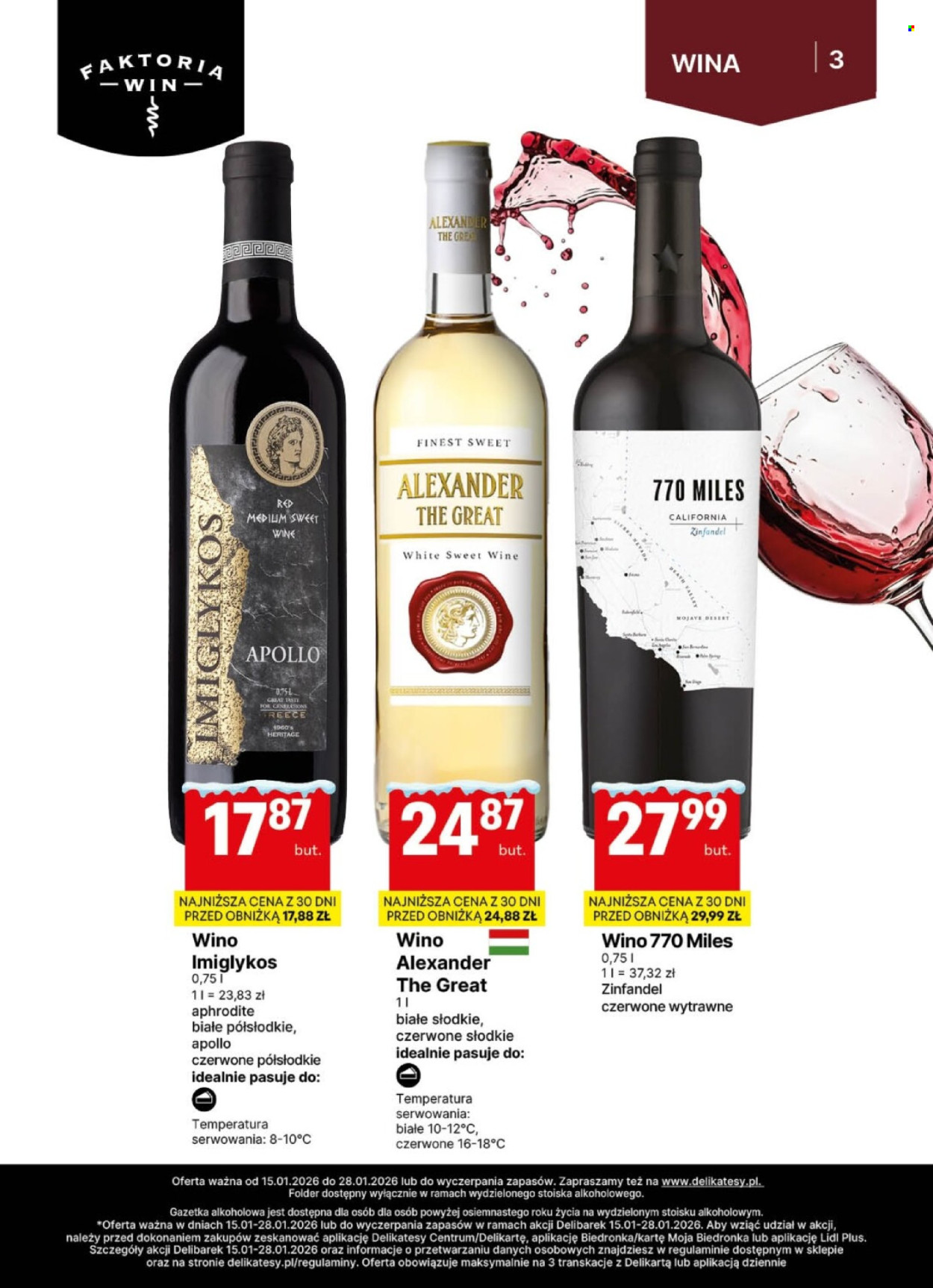 Gazetka Delikatesy Centrum - 15.01.2026 - 28.01.2026. Strona 3