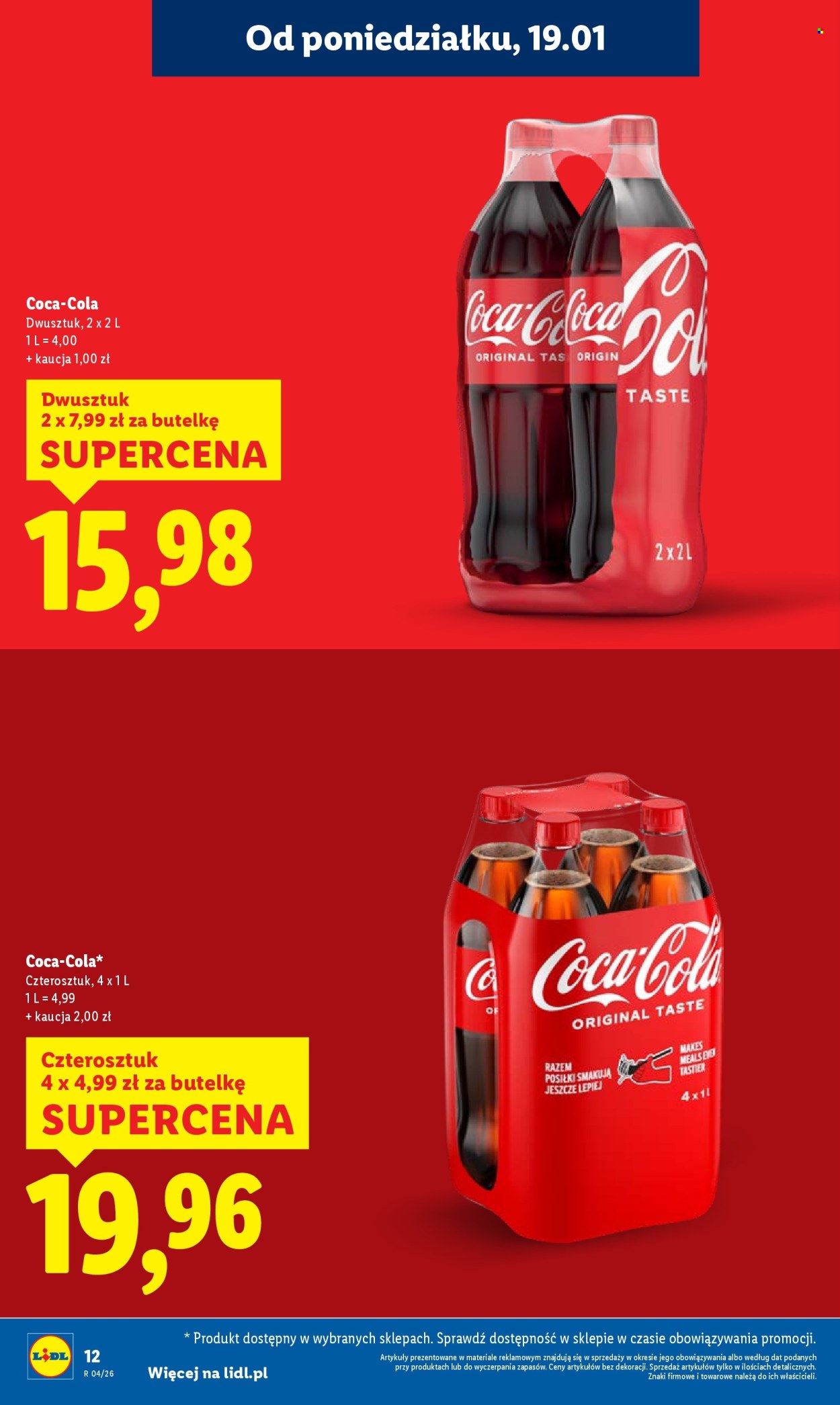 Gazetka Lidl - 19.01.2026 - 21.01.2026. Strona 12